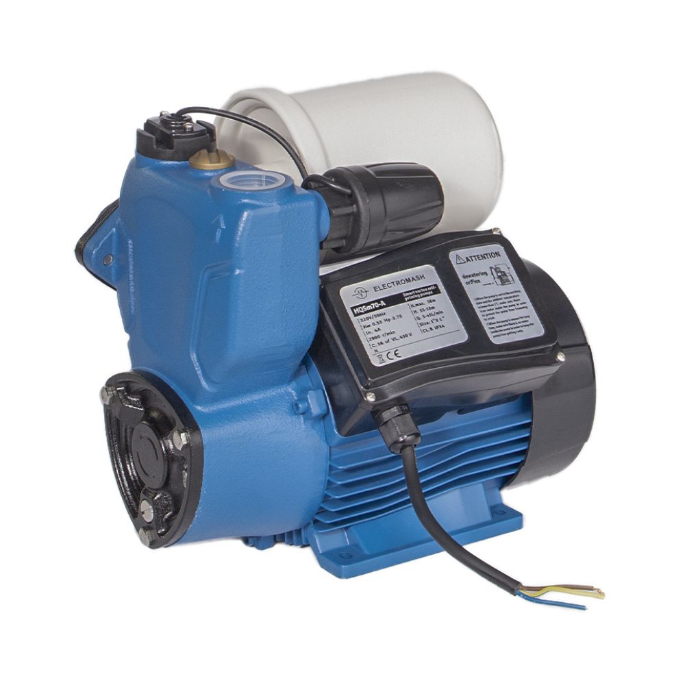 Mini hydrophore pump Electromash HQSM 60, power 0.37 kW, head 35 m, flow 2100 l/h | Hydrophore Pumps | Water Pumps |