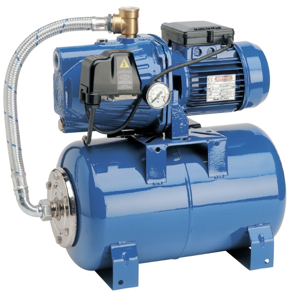 Hydrophore system Speroni Marina CAM 100/25 25L – power 750 W, head 46 m, flow rate 60 L/min | Electric Water Pumps | Water Pumps |